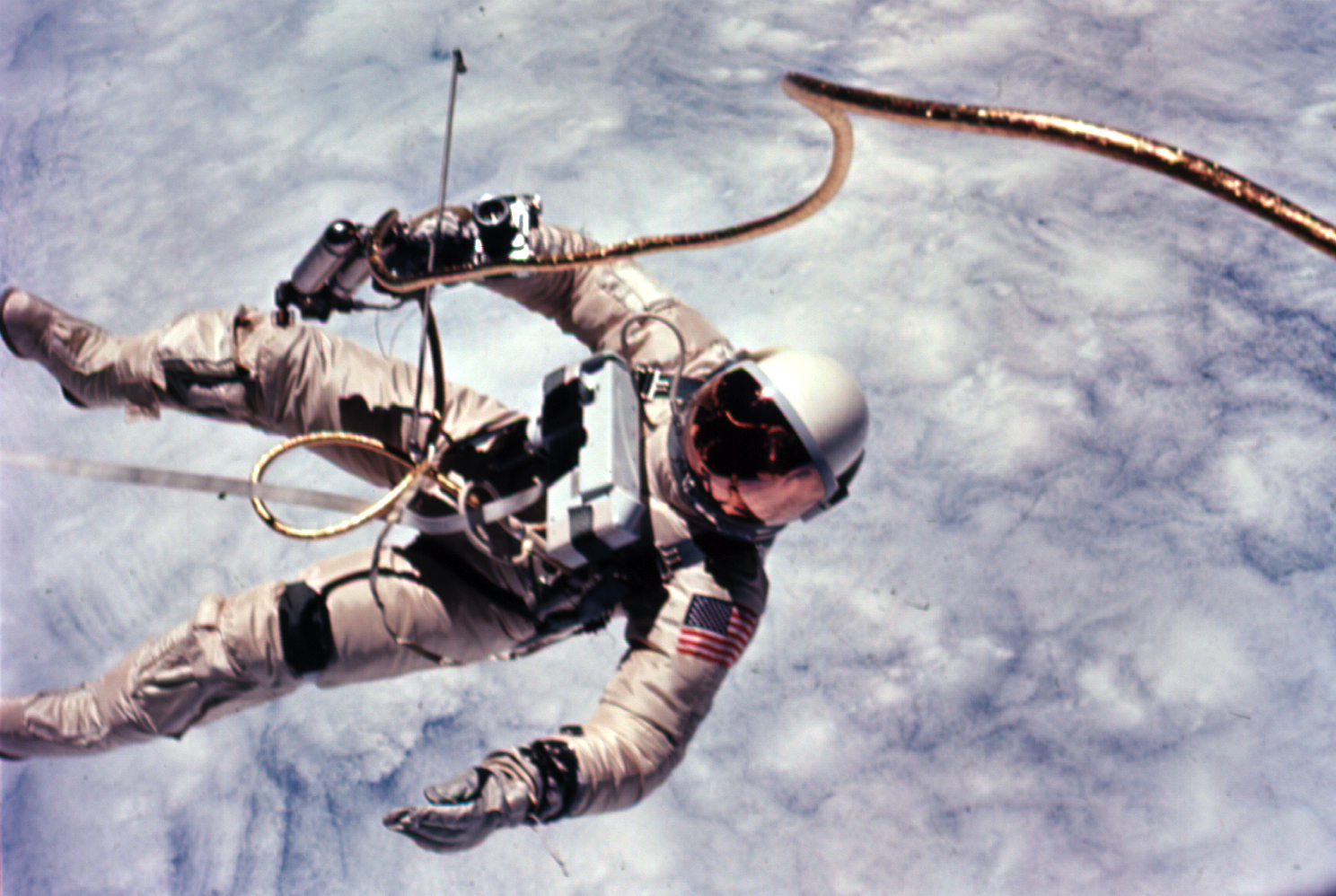 Astronaut Edward White Spacewalk